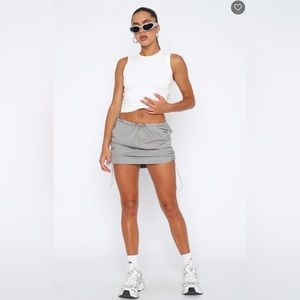 Head In The Game Cargo Mini Skirt